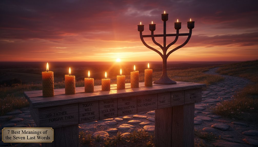 Captivating insights into the seven last words of Jesus reveal profound lessons for your spiritual journey, unlocking transformative meaning for your life.