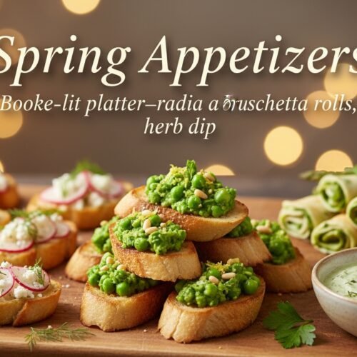spring appetizers that wow crowds