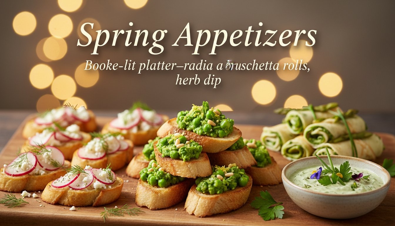 spring appetizers that wow crowds