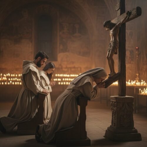 three crosses deep reverence