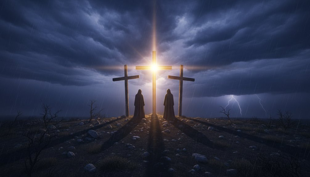 two criminals crucified jesus