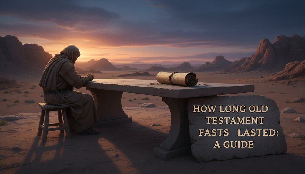 ancient israelite fasting durations