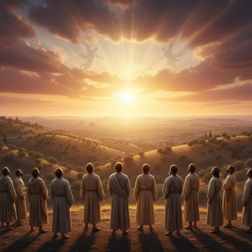 ascension on mount olives significance