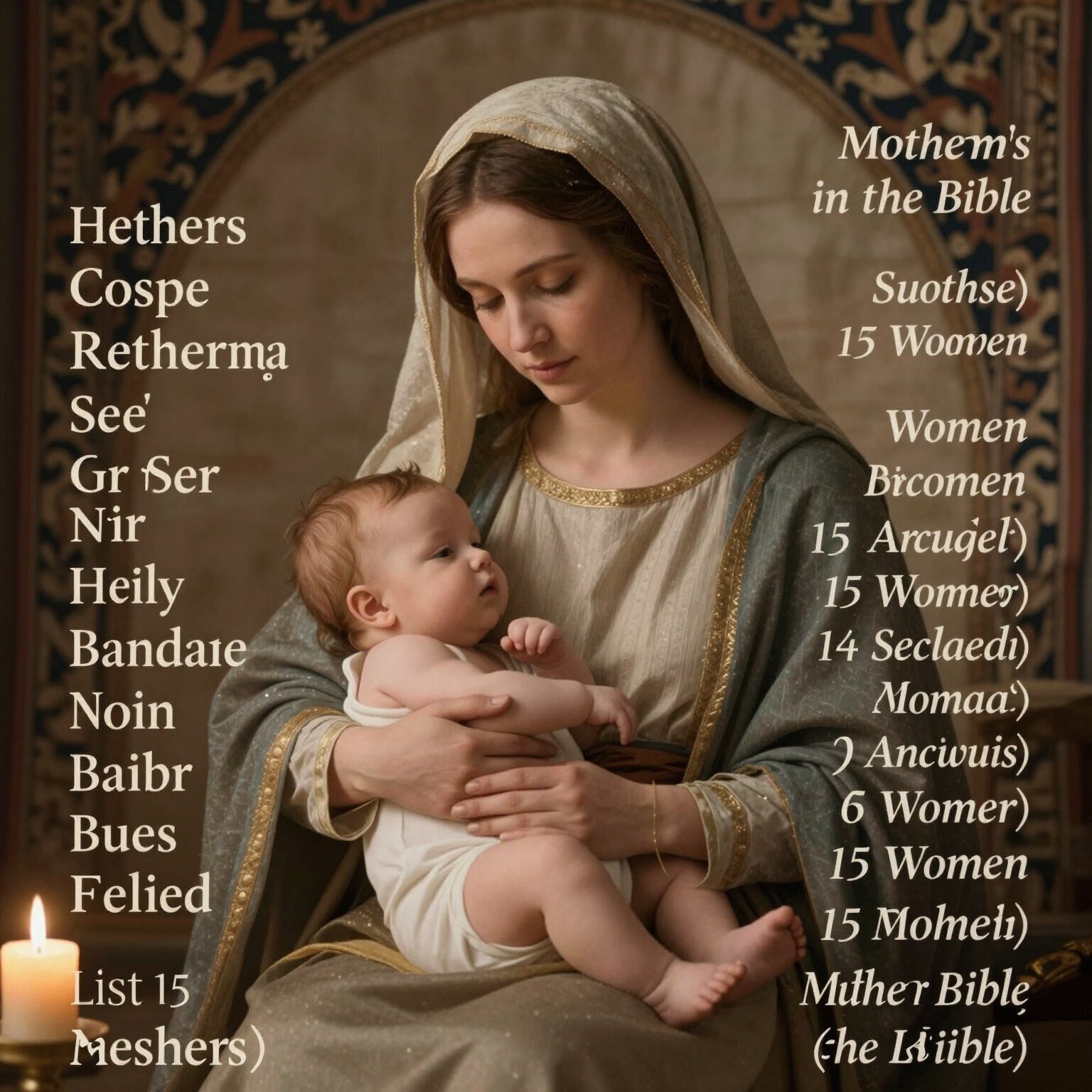 biblical mothers notable women