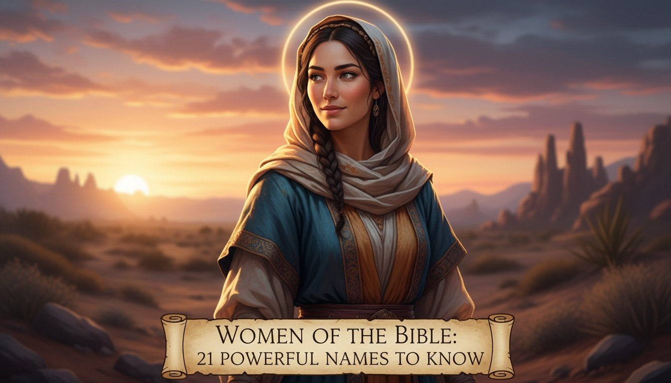biblical women twenty one names
