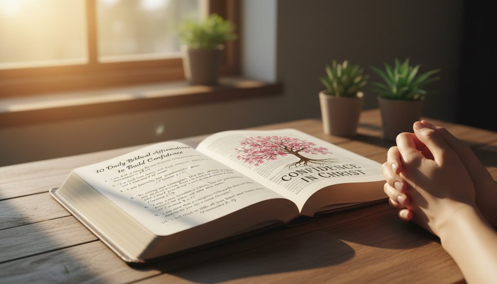 daily biblical affirmations for confidence building