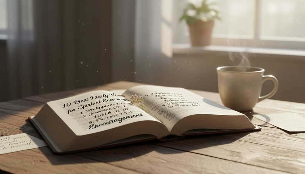 daily verses uplift nourish faith