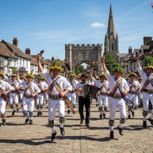 five morris dancing whitsun ale festivals