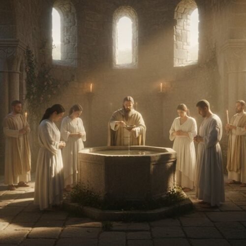 fourth century whit sunday baptism practice