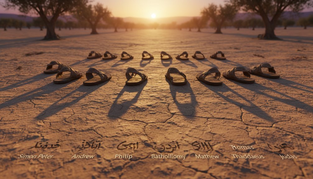 jesus twelve disciples names listed