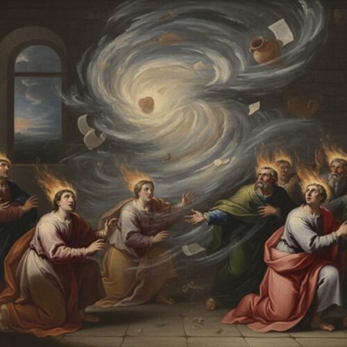 mighty rushing wind pentecostanned tongues