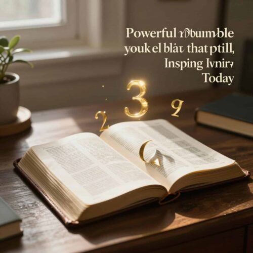 powerful numbers bible quotes
