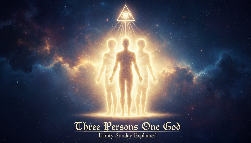 three persons one god