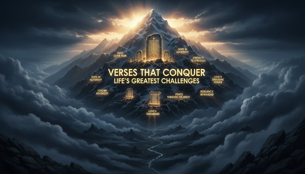 verses that conquer life s greatest challenges