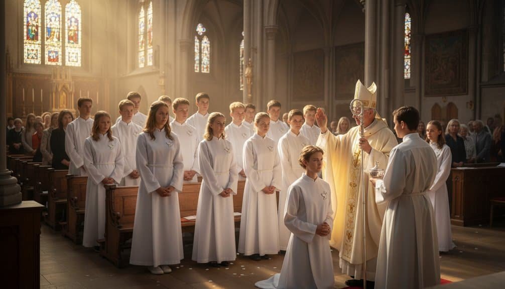 whitsuntide confirmation ceremony customs