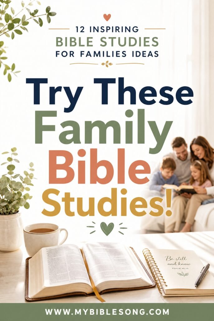 Strengthening Family Bonds: 12 Inspiring Bible Studies for Families Ideas for Every Household My Bible Song 2026 Family Bible studies inspiration and ideas