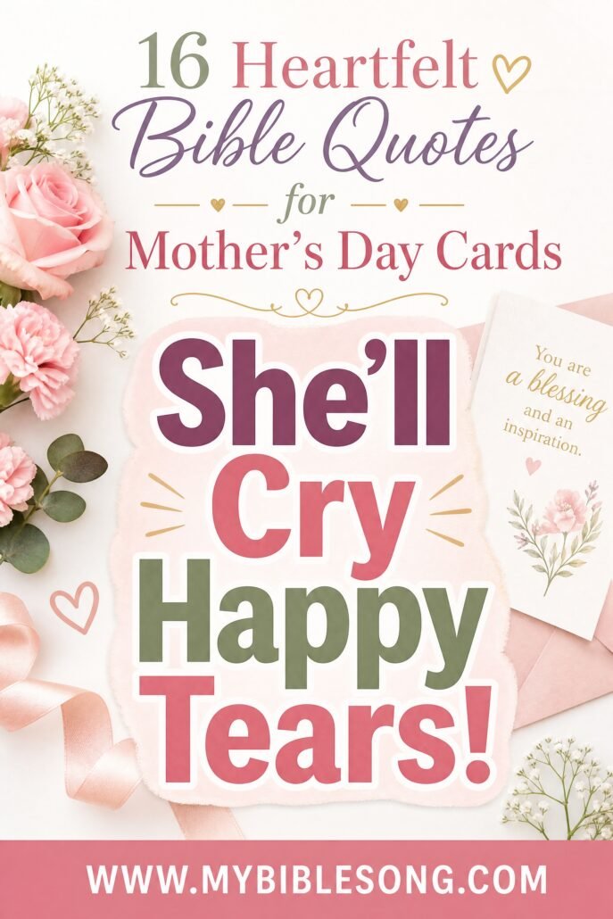 16 Heartfelt Bible Quotes for Mother’s Day Cards