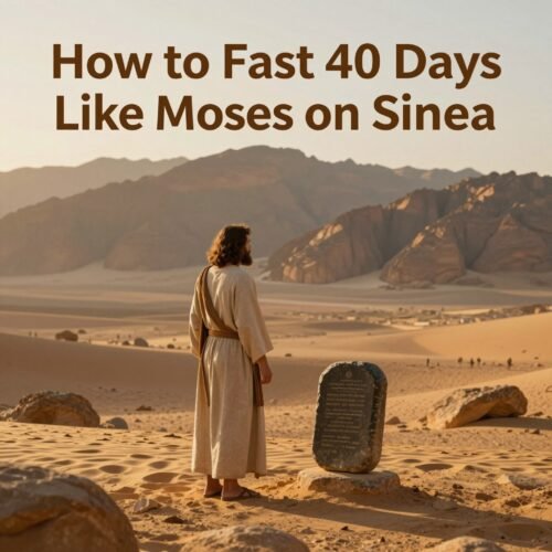 moses 40 day sinai fast